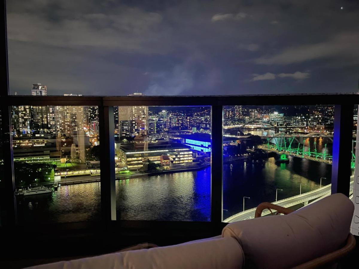 Brisbane Riverfront Oasis 2Bed Panoramic Riverview Eksteriør bilde