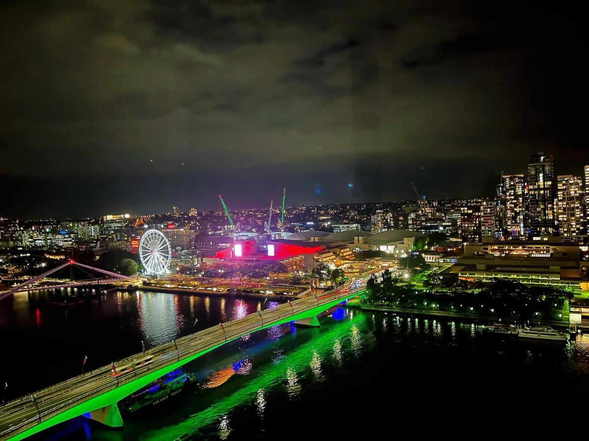 Brisbane Riverfront Oasis 2Bed Panoramic Riverview Eksteriør bilde